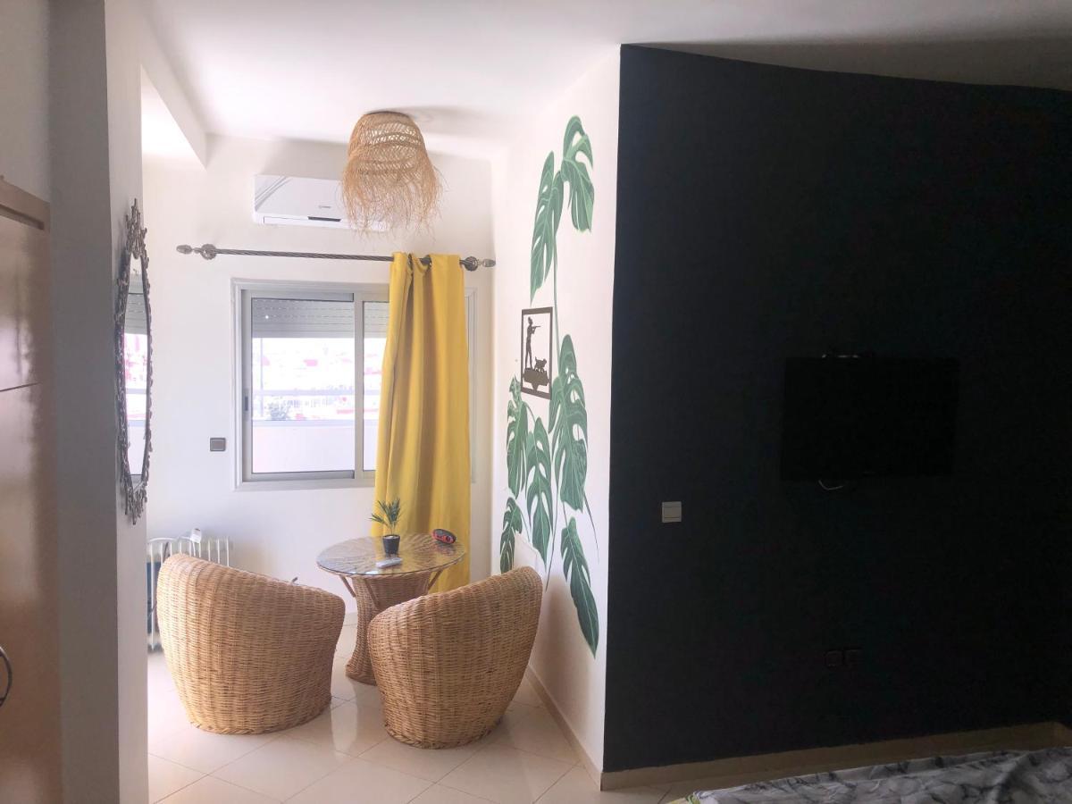 Large Sea View Studio Apartment Agadir Luaran gambar