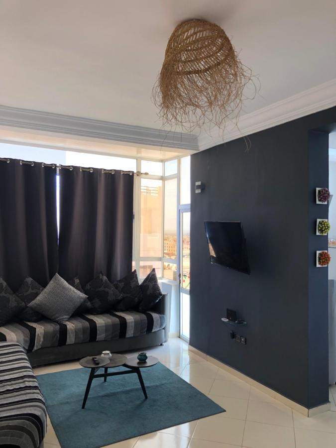 Large Sea View Studio Apartment Agadir Luaran gambar